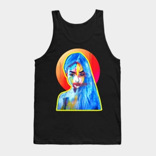 blue marlyn abstract Tank Top